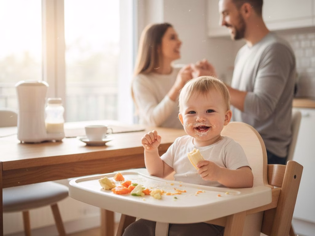 Dlaczego posiłek jest lekcją samodzielności dla dziecka? - Narodziny małego odkrywcy